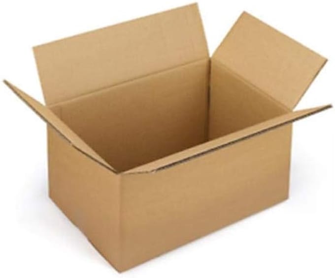 25 Verhuisdozen Verzenddozen Kartonnen Dozen 40x30x30 cm Enkele Golf