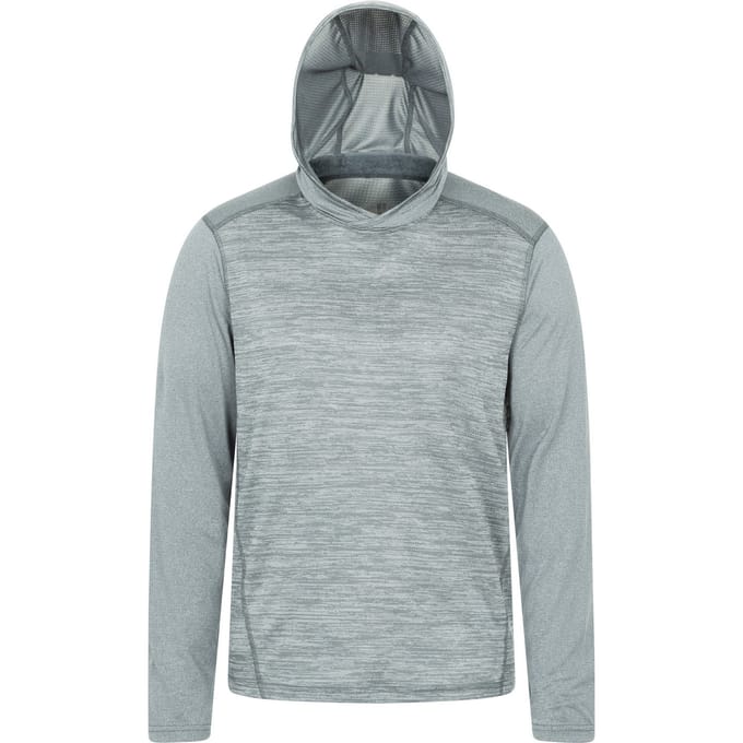 Mountain Warehouse Heren Ignite Actieve Hoodie (Lichtgrijs)