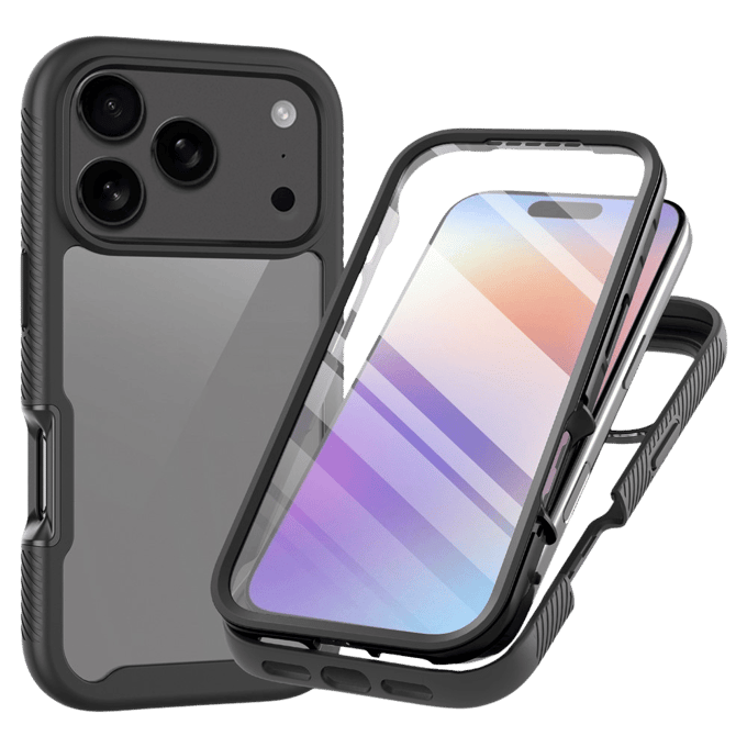 Comfycase Apple iPhone 17 Pro Max Full Protection Hoesje Zwart