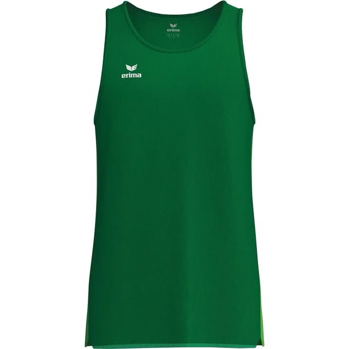 Erima T&F Wings Singlet Heren - Smaragd / Green Gecko | Maat: L