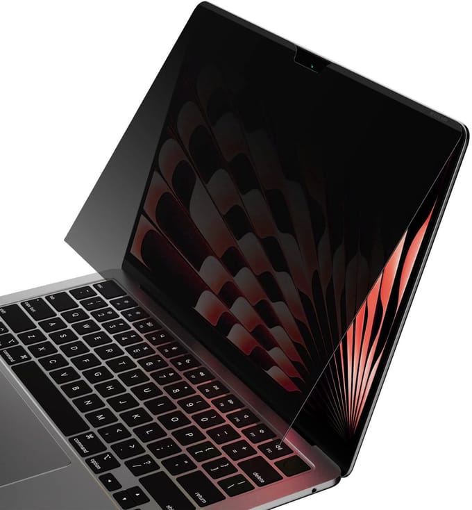 Screenprotector Geschikt voor Apple MacBook Air 15.3 inch Screenprotector Privacy 360 Graden Scherm Display Cover