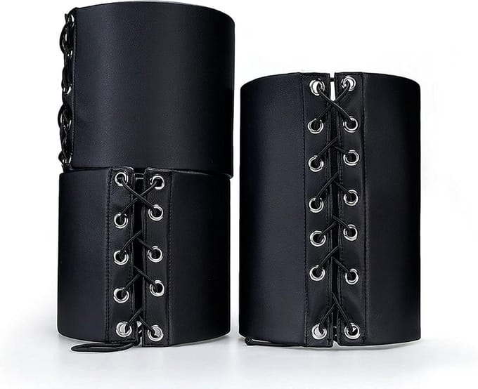 Trainingsuitrusting - Stootkussen Cover - Vechtsport Training - Elastisch Rubber - 60 cm Lengte - Zwart