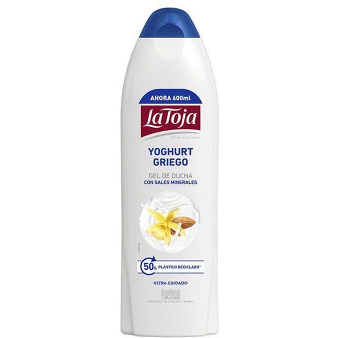 Gel douche crème au YAOURT GREC 600 ml