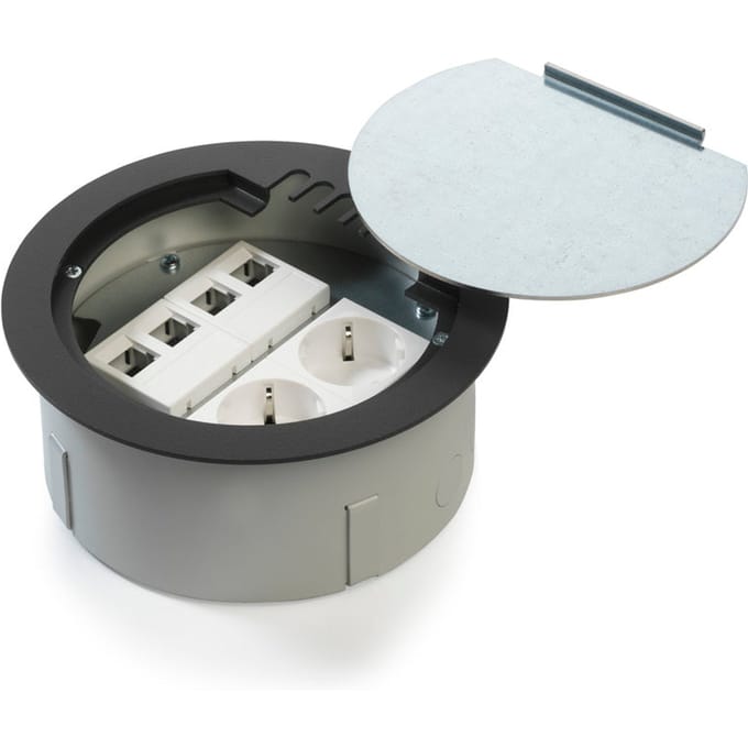 OCS Rondo 160 Vloerstopcontactdoos - 33.73.001 - E2Q4P