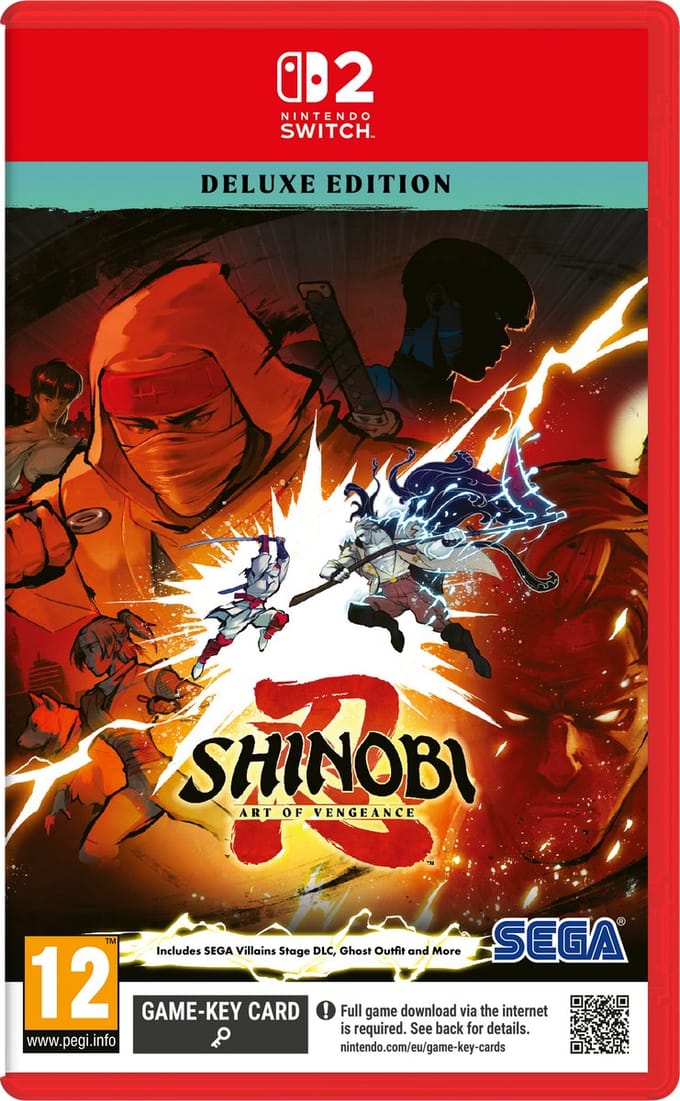 Shinobi - Art of Vengeance - Deluxe Edition - Nintendo Switch 2