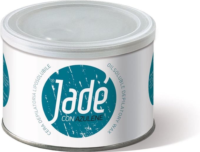 Jadé Striphars met Azuleen │ ontharingswax │ Hars in blik 400 ml │ wax can │stripwax │striphars voor ontharen van het gehele lichaam │400 ml