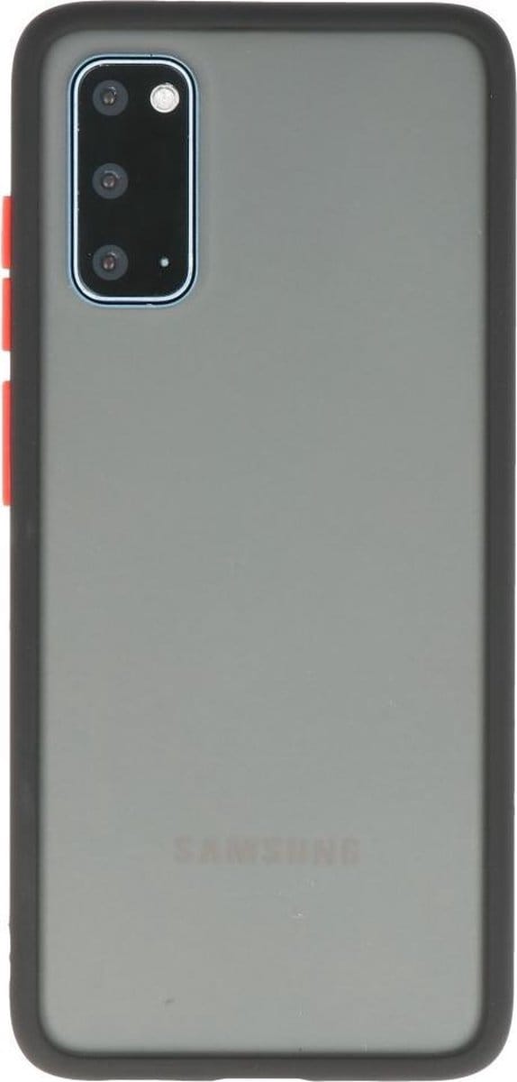 Hardcase Backcover Geschikt voor Samsung Galaxy S20 Zwart