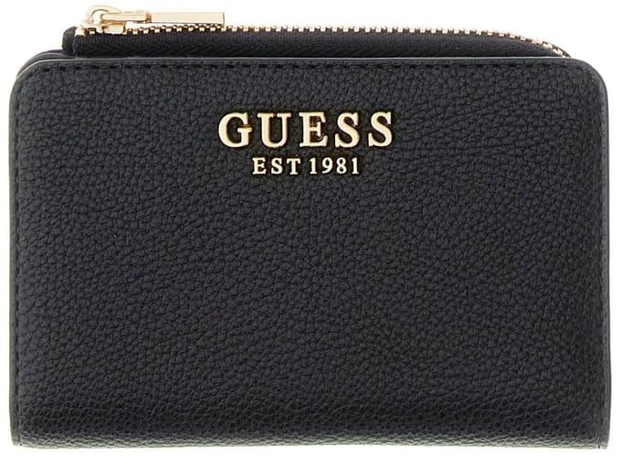 GUESS portemonnee Laurel II SLG Zip Around Black zwart