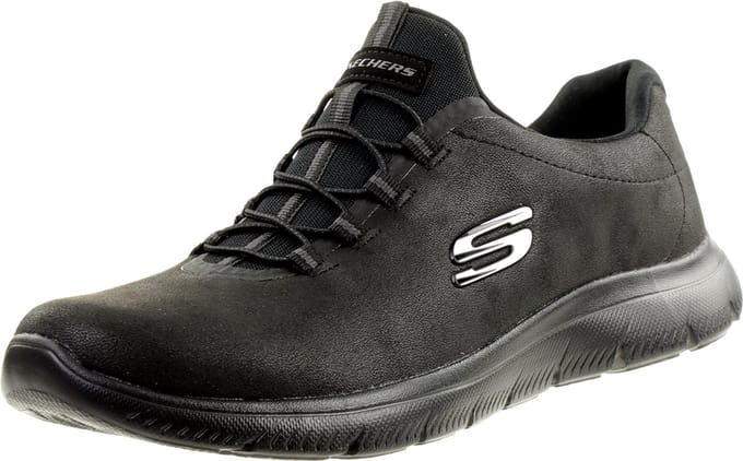 Skechers Sport Dames SUMMITS ITZ BAZIK Sneakers Dames Zwart
