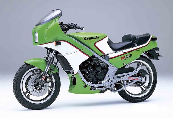 Hasegawa Modelbouwpakket Auto - 21512 Kawasaki KR250 BK12 Motor Plastic - 1:12 - Modelbouw