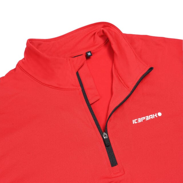 ICEPEAK - Felsberg - Skipully met rits heren - Rood