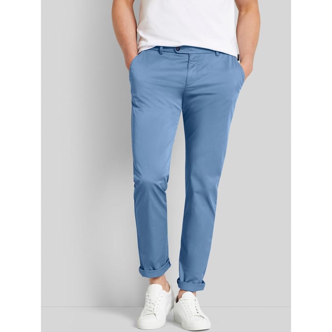 Bugatti Herren Chino-broek met elastaangehalte