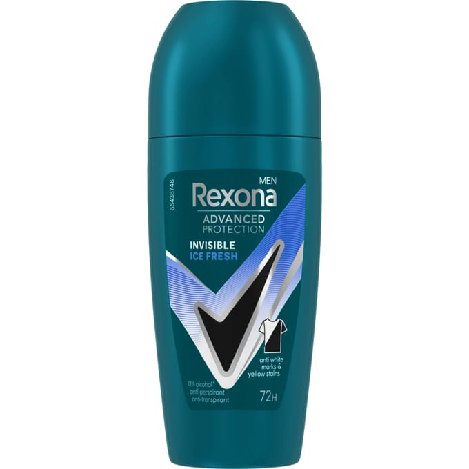 Rexona 72H Men Advanced Protection Invisible Ice Roll-on 50 ml