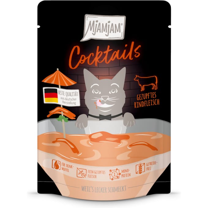 20x40g MjAMjAM Cocktails Rund nat kattenvoer