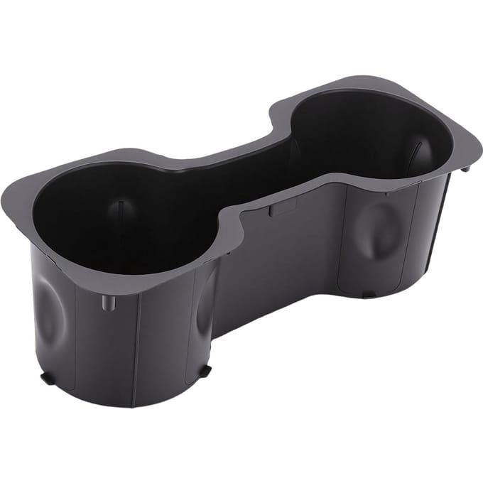 Insert en Caoutchouc de Remplacement pour Porte-Gobelet de Console Centrale Chevy 2015   2022 23484410 black