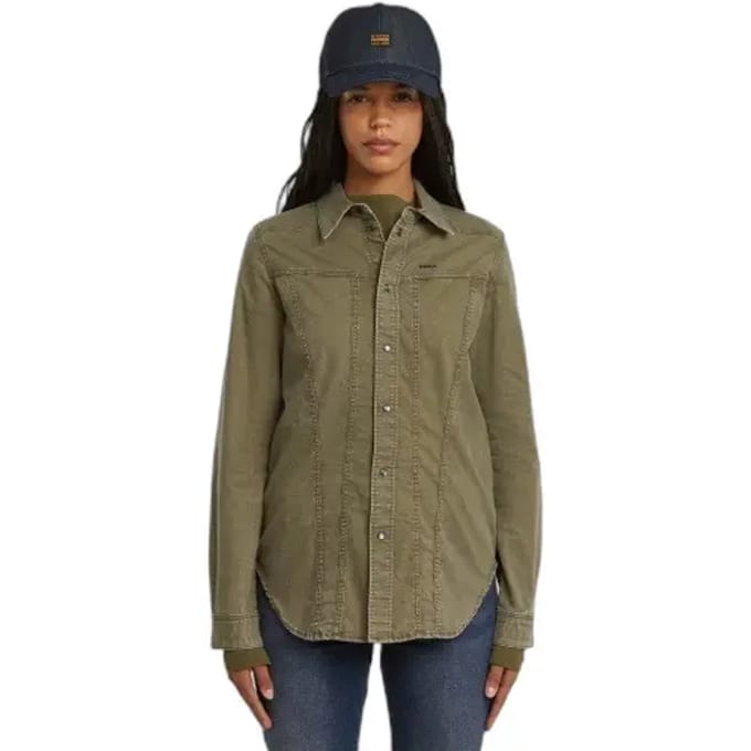 Dames slim fit blouse met lange mouwen G-Star