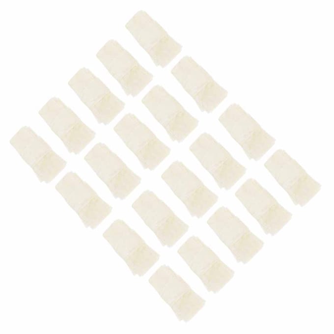 20 stuks zelfgemaakte eetbare droogworst darmhulzen accessoire voor worstmaker machine L(for 6.5-9kg) white