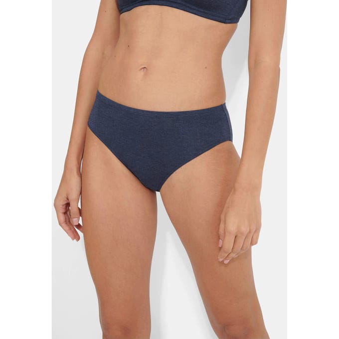 Jazzpants in een set van 2 - blauw / gemêl. - Gr. 48 van Goldner Fashion