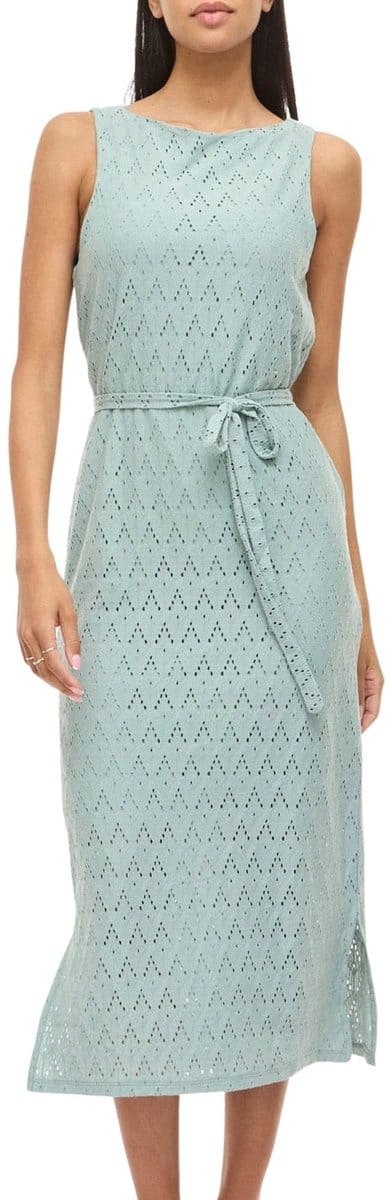 VILA maxi-jurk VIAMALINA mouwloos