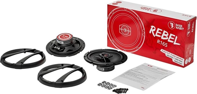 BASS HABIT REBEL 6,5" 2-way speaker 16.5cm / Auto speakers / Luidsprekers Coaxial