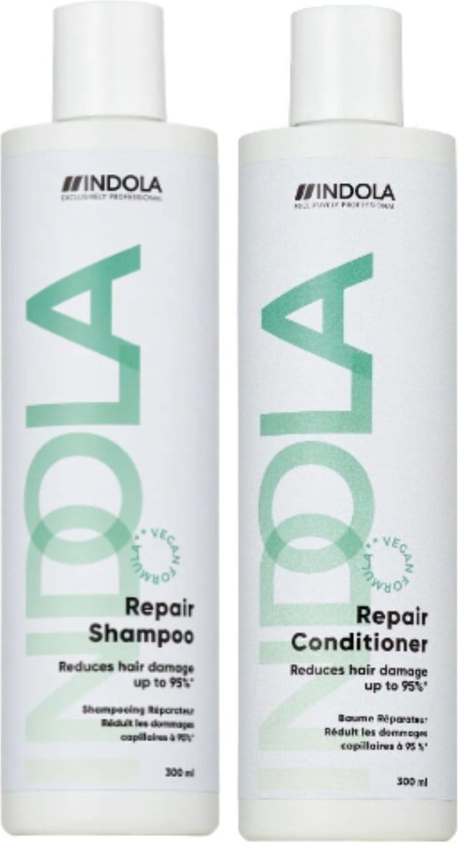 Indola Repair Shampoo & Conditioner - 2x300ml