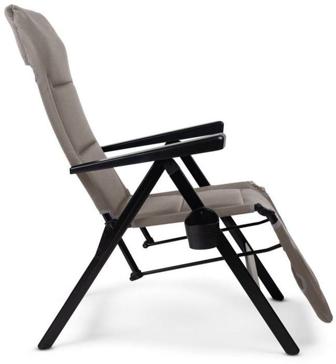 DOMETIC – Gardina Lounger – Chaise longue – Grijs – Verstelbaar