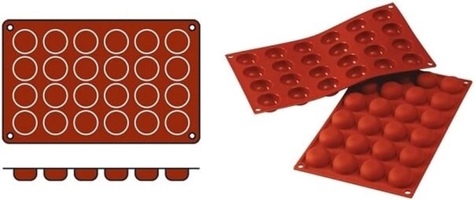 Bakmat Pomponnetes (Cap.24St.) - SiliconFlex 070055 - Horeca & Professioneel