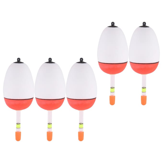 EVA Drijfdobber Visdobbers Lange Afstand Lood Hangend Drijven Visaccessoires(50 g 1,8 oz ) white