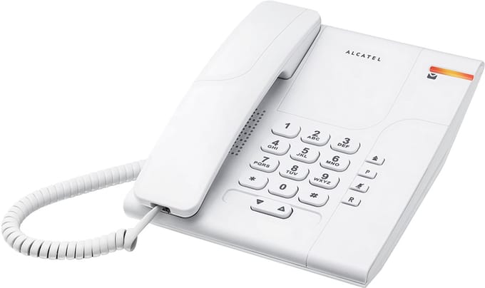 Alcatel T180 - Temporis- Vaste telefoon - Analoog - Wit