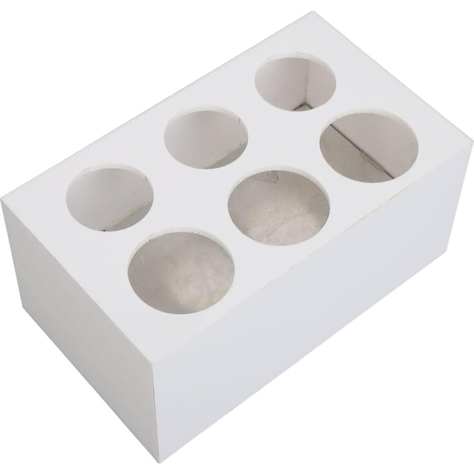 Chauffe-huile de massage 6 bouteilles Température constante Chauffage rapide Multifonctionnel Chauffe-lotion crème US Plug white