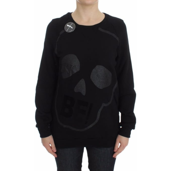 Schedel Sweatshirt Met Grafische Print