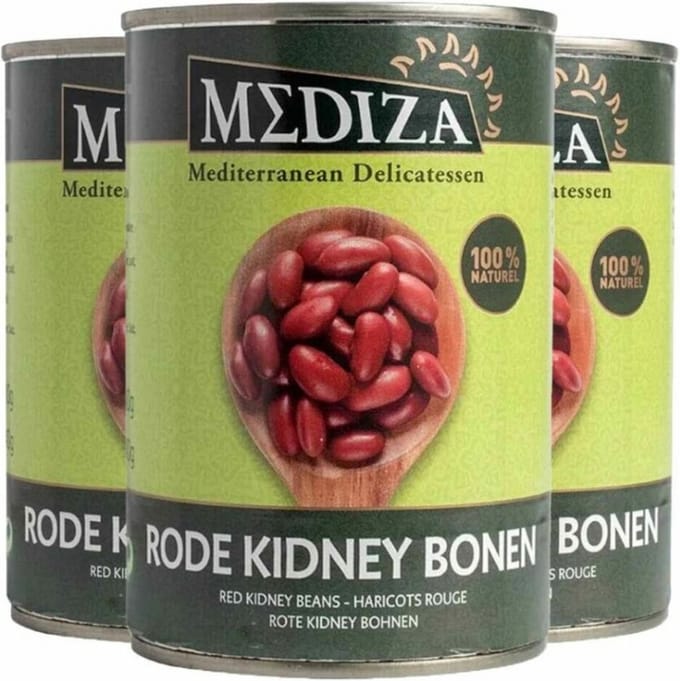 3x Mediza Rode Kidney Bonen 400 gr