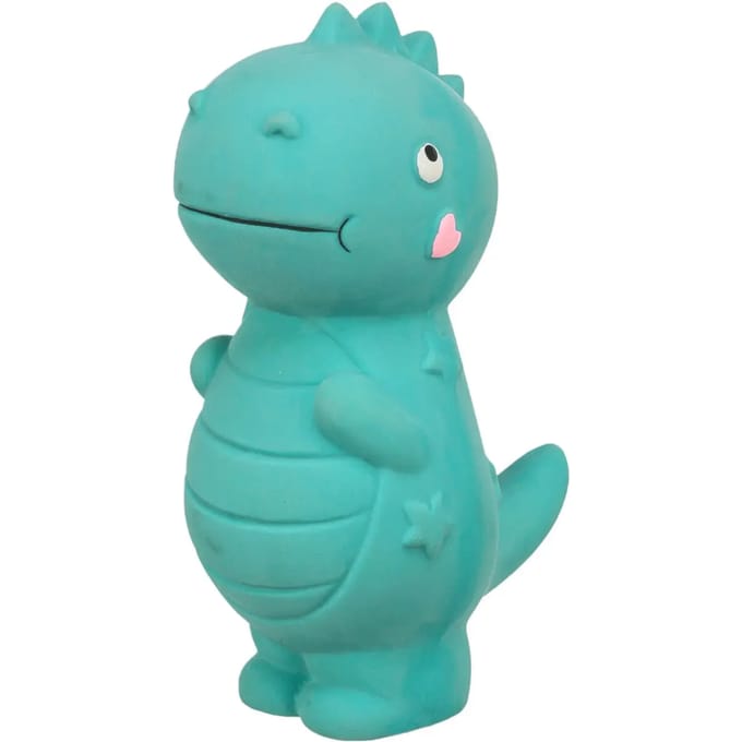 Latex dinosaurusspeeltje voor honden Trixie