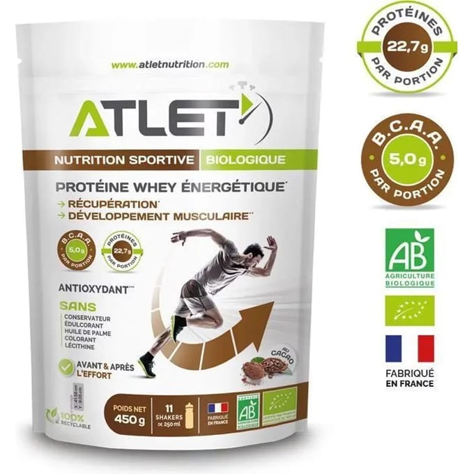Biologische Proteïne Voeding Cacao ATLET Nutrition