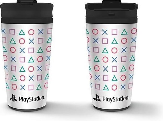 Playstation - Iconen Metalen Reisbeker