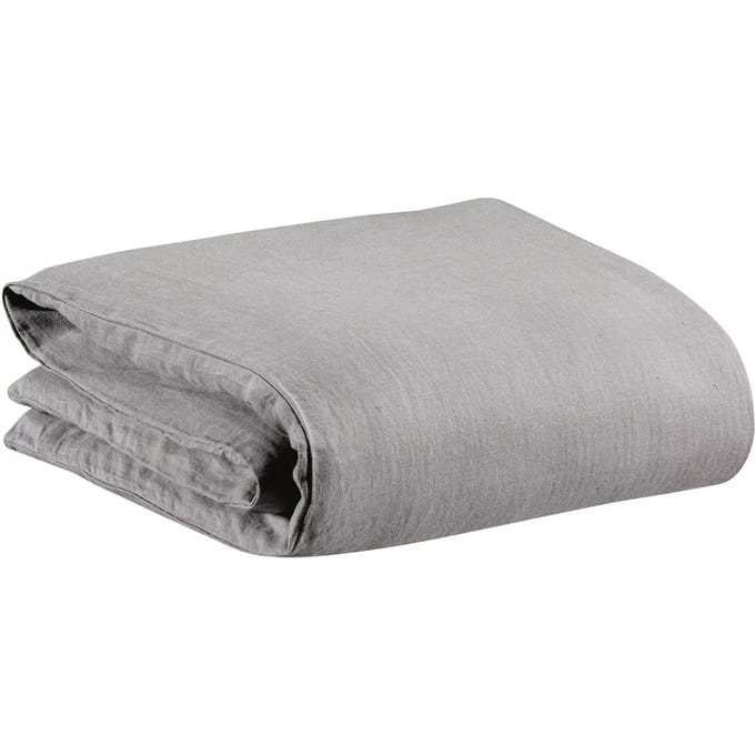 Dekbedovertrek stonewashed katoen Vivaraise Zeff
