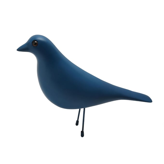 Figurine d'Oiseau Résine Mignon Moderne Décoratif Statue d'Oiseau Ornement pour Salon Restaurant Bureau blue