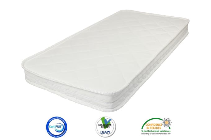 Matras 90x200 Dubbeldoek Koudschuim HR40 Met Rits - Eenpersoons - Matrassenmaker