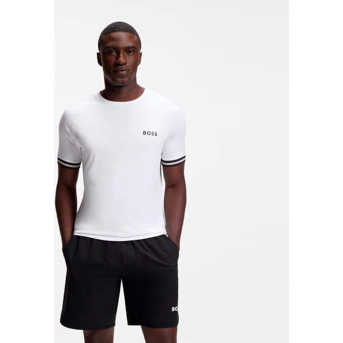 regular fit T-shirt met labelprint model 'TOC SERVE 2'