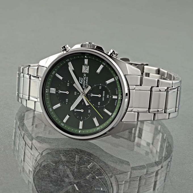 Casio Edifice EFV-610D-3CVUEF Horloge - Staal - Zilverkleurig - Ø 42 mm