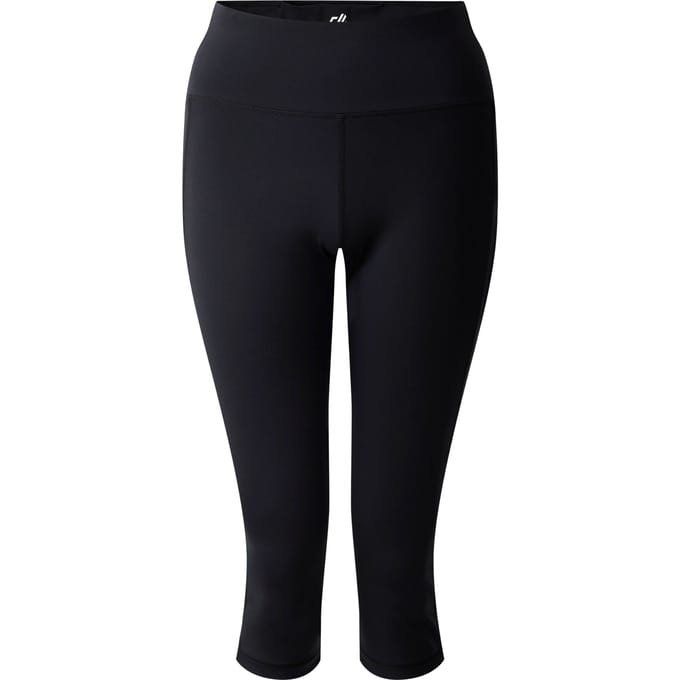 Dare 2B Dames Influential II Effen 3/4 Leggings (Zwart)