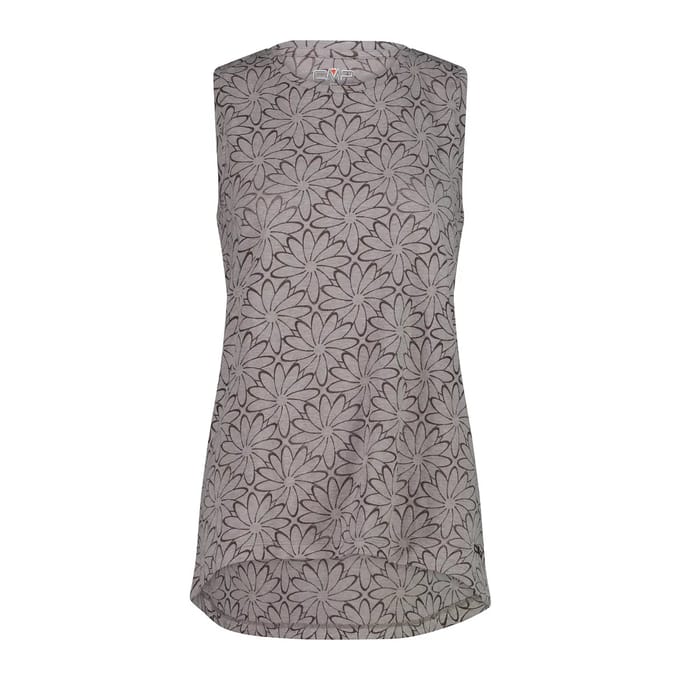 Verbleken jersey top met bloemenprint dames CMP