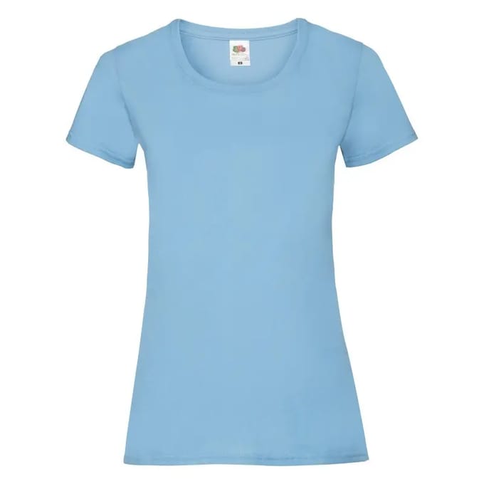 T-shirt dames Fruit of the Loom Valueweight