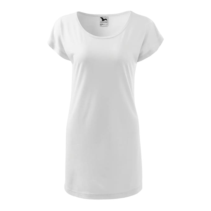 Dames t-shirt jurk Malfini Love 123