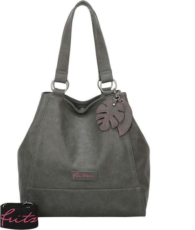 Fritzi aus Preußen Schoudertas Eco Joy01 Shopper Anthra Antraciet