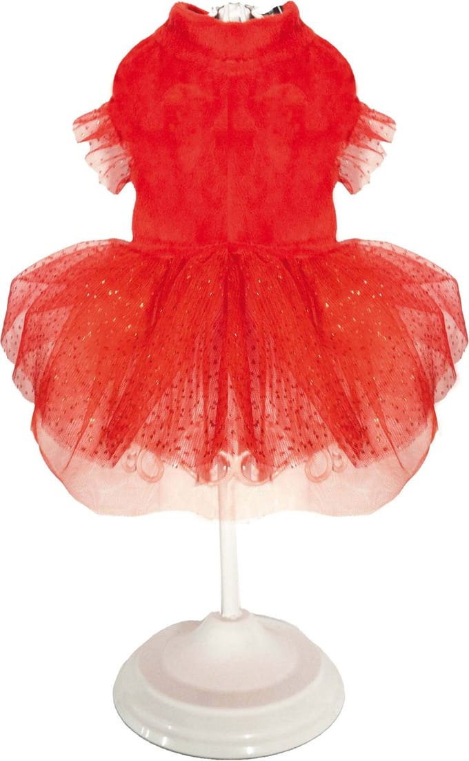 Croci Hondenjurk Xmas Sparkling Rood 40 cm