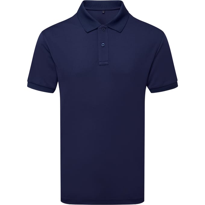Asquith & Fox Heren Glacier Tech Poloshirt (Marine)