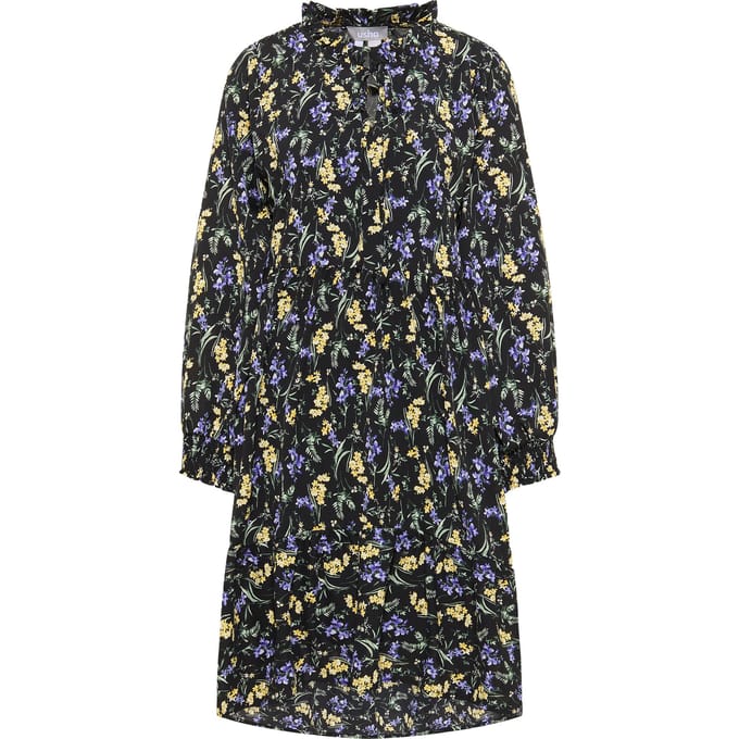 usha Jurk met bloemenprint qisha