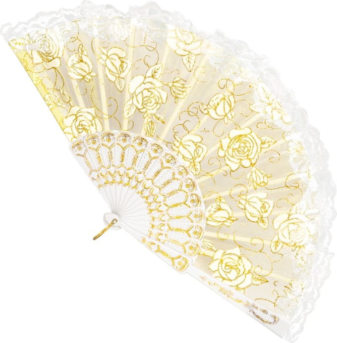 Boland - Waaier Dorado - Volwassenen - Vrouwen - Flamenco danseres -