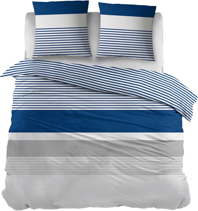 Snoozing Gerda Dekbedovertrek - Extra breed - 260x200/220 cm - Navy